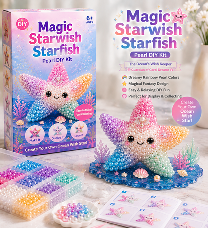 🔥Last Day BUY 3 GET 1 FREE🐚 12 Magical Ocean Friends DIY Kit – Create Your Own Adorable Sea Creatures!