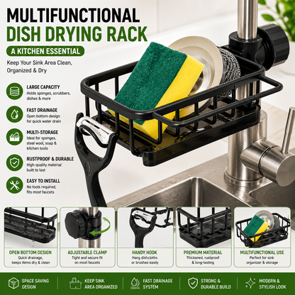 Kitchen Sink Organizer Rack