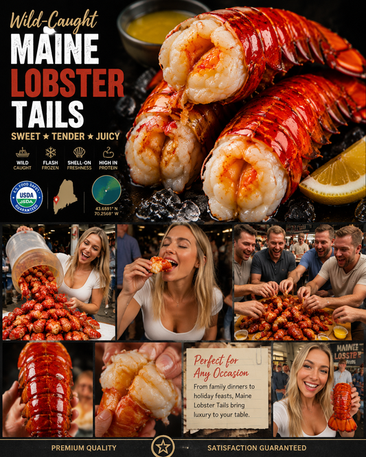 Fresh lobster tail meat with shell-Yana