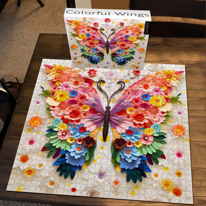 Exquisite Paper Art: Create, Relax, and Unwind with a Colorful Animal Puzzle 🧩✨🌿