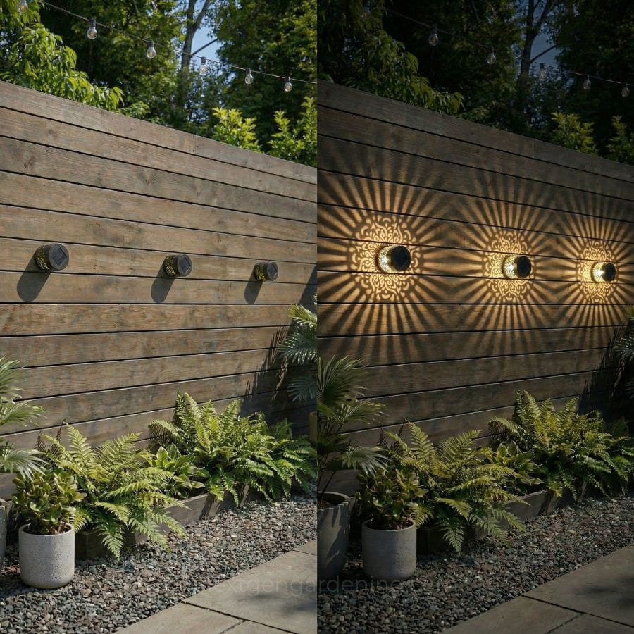🔥Decorative Solar Mandala Garden Lights🔥 - Waterproof Metal Hollow Lantern for Patio & Yard Art