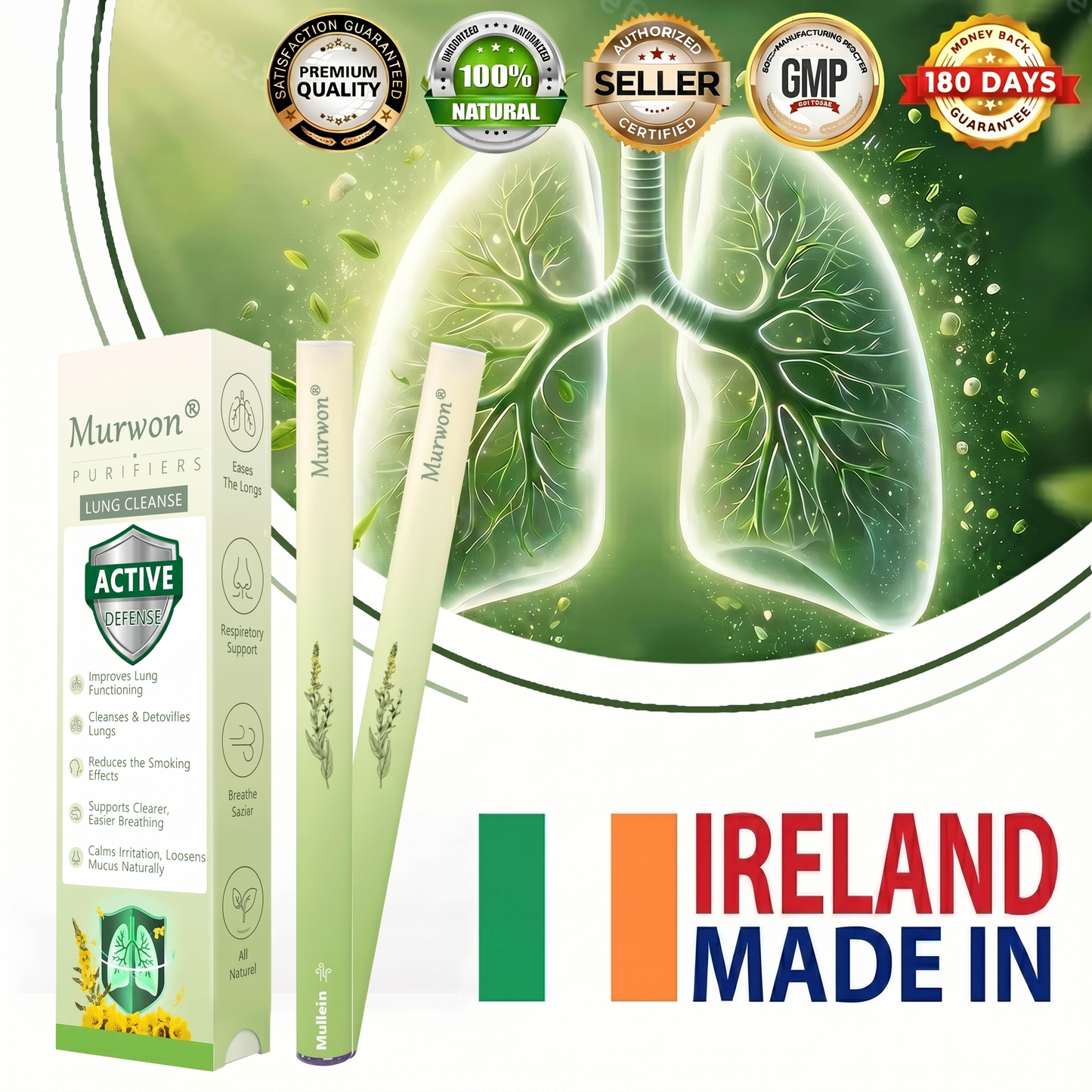 𝙊𝙛𝙛𝙞𝒄𝒊𝒂𝒍 𝑺𝒕𝒐𝒓𝒆✅𝐌𝐮𝐫𝐰𝒐𝒏® 𝐁𝐨𝐭𝐚𝐧𝐢𝐜𝐚𝐥 𝐌𝐮𝐥𝐥𝐞𝐢𝐧 𝐋𝐮𝐧𝐠 𝐂𝐥𝐞𝐚𝐧𝐬𝐞 𝐃𝐢𝐟𝐟𝐮𝐬𝐞𝐫🔥(👨‍⚕️Cough, Pharyngitis, shortness of breath, sputum, stuffy nose, bronchitis, bronchitis, allergy symptoms, lung discomfort)3❤️