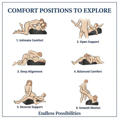 Waterproof Intimacy Pillow – Comfort for Every Position