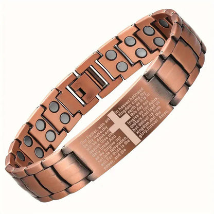 🔥Copper magnetic bracelet🔥--Relieve fatigue and promote blood circulation