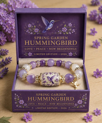 💜Hummingbird Garden Faith Bracelet 🌸 | 2026 Limited Edition Bracelet