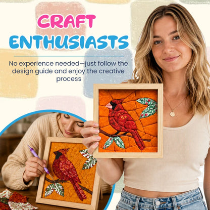 Fabric Embroidery Set