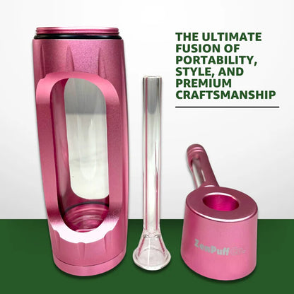 Portable Aluminum Alloy Glass Pipe