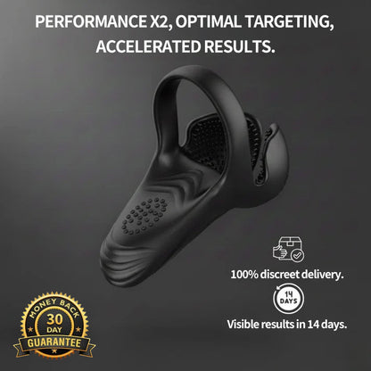 💥New on sale 2026 💞 Vibrating Electric Male Masturbation Lock Ring (Charging)