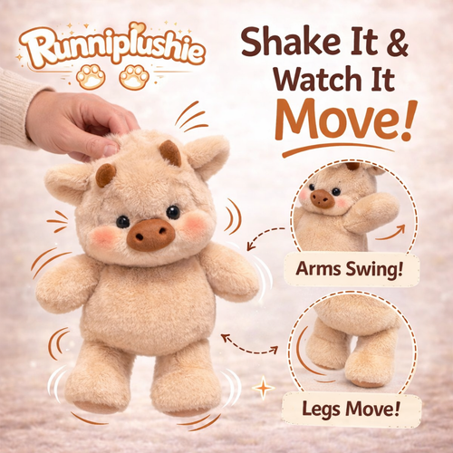 Active Buddies: The Adorable Running Plushie for Your Desk Space 🧸💨