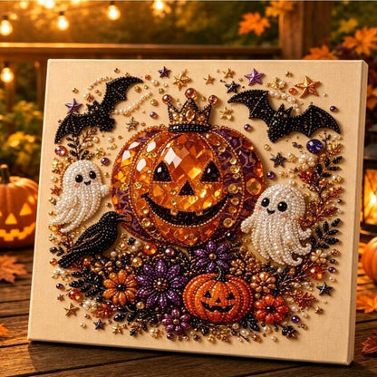 🔥LAST DAY 50% OFF - 🎃Halloween Pearl Diamond Art DIY Kit👻 (No Mess, Beginner)