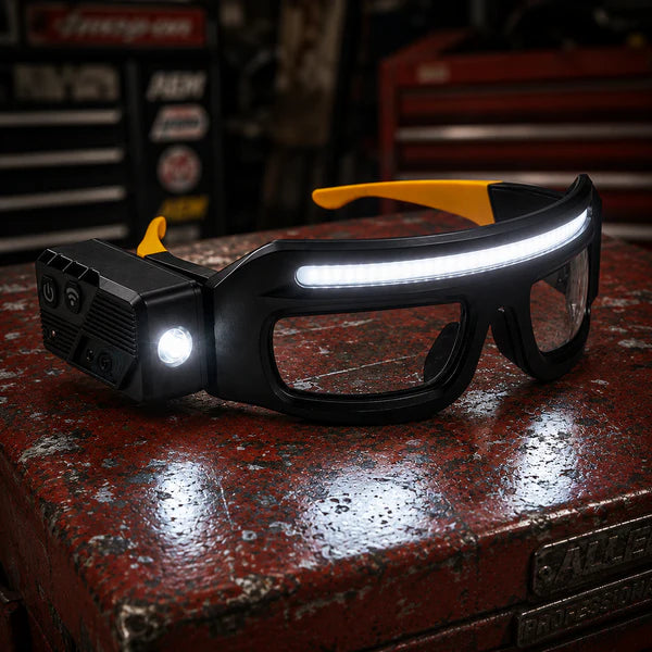 📢📢50   % OFF !!✨Rechargeable LED Glasses Headlamp