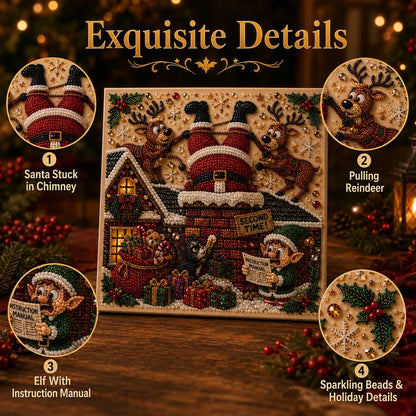 🎄 LAST DAY 49% OFF🧘 Relaxing & Beginner-Friendly🎄 Premium 3D Pearl Christmas Art Kit – ✨Relaxing DIY Craft to Create Stunning Christmas Artwork