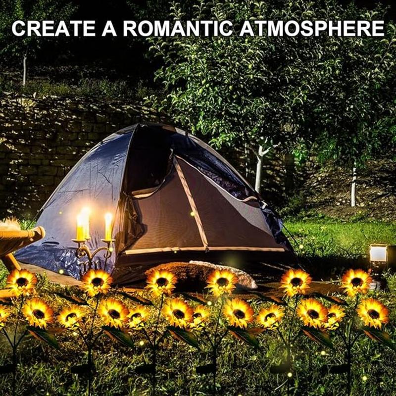 🔥🌻Last Day Sale 49% OFF🌞Solar LED Sunflower Garden Lights-29.6inch/74cm