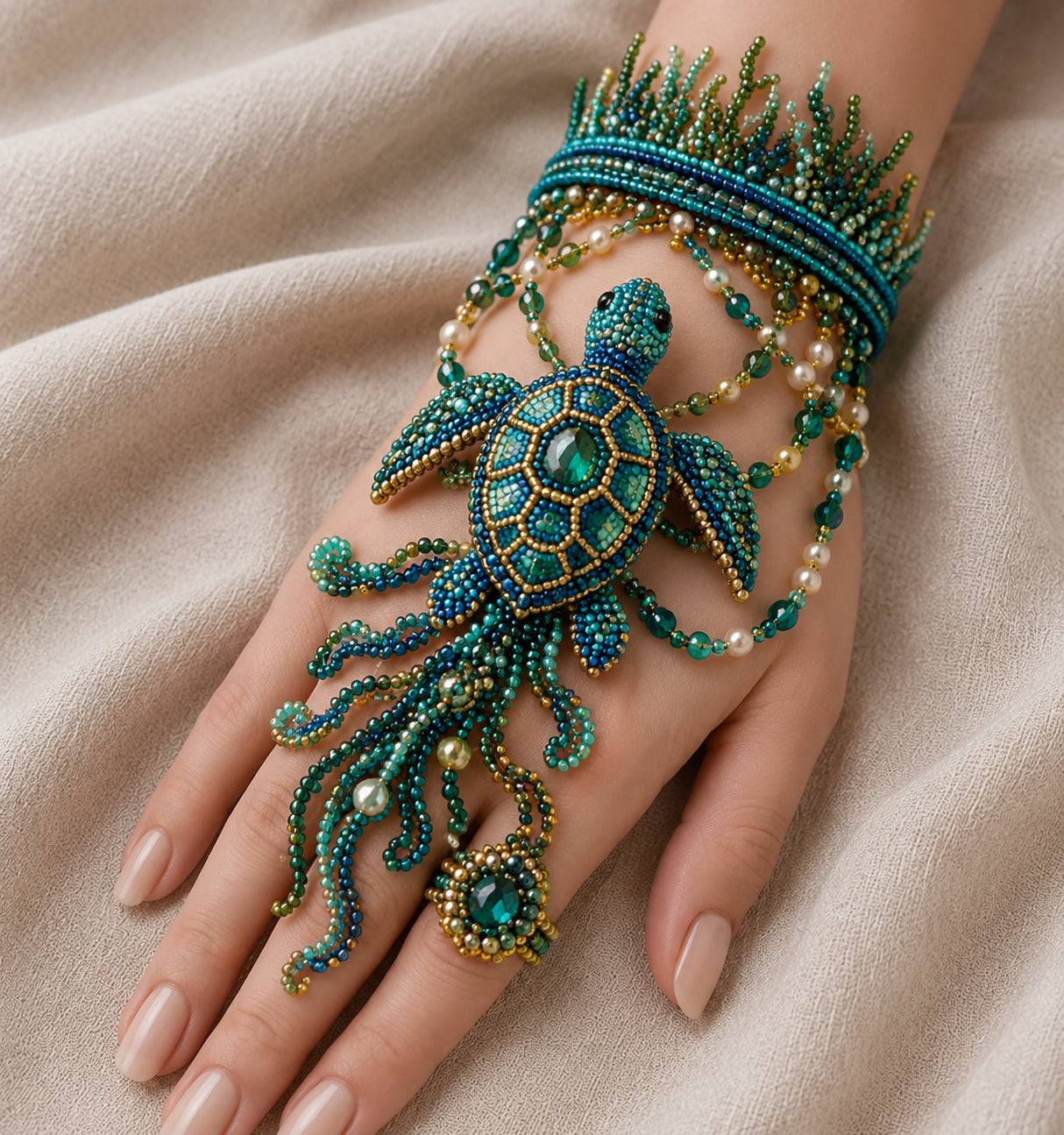 🔥Last Day BUY 3 GET 1 FREE🌊 DIY Ocean Beaded Bracelet Kit – Create Your Own Sea-Inspired Jewelry ✨