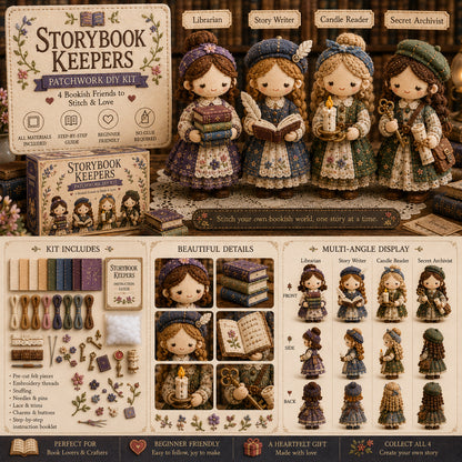 🎁Last Day Buy 2 Save 10%🧵 Tiny Worlds Collection – Patchwork DIY Kit Series