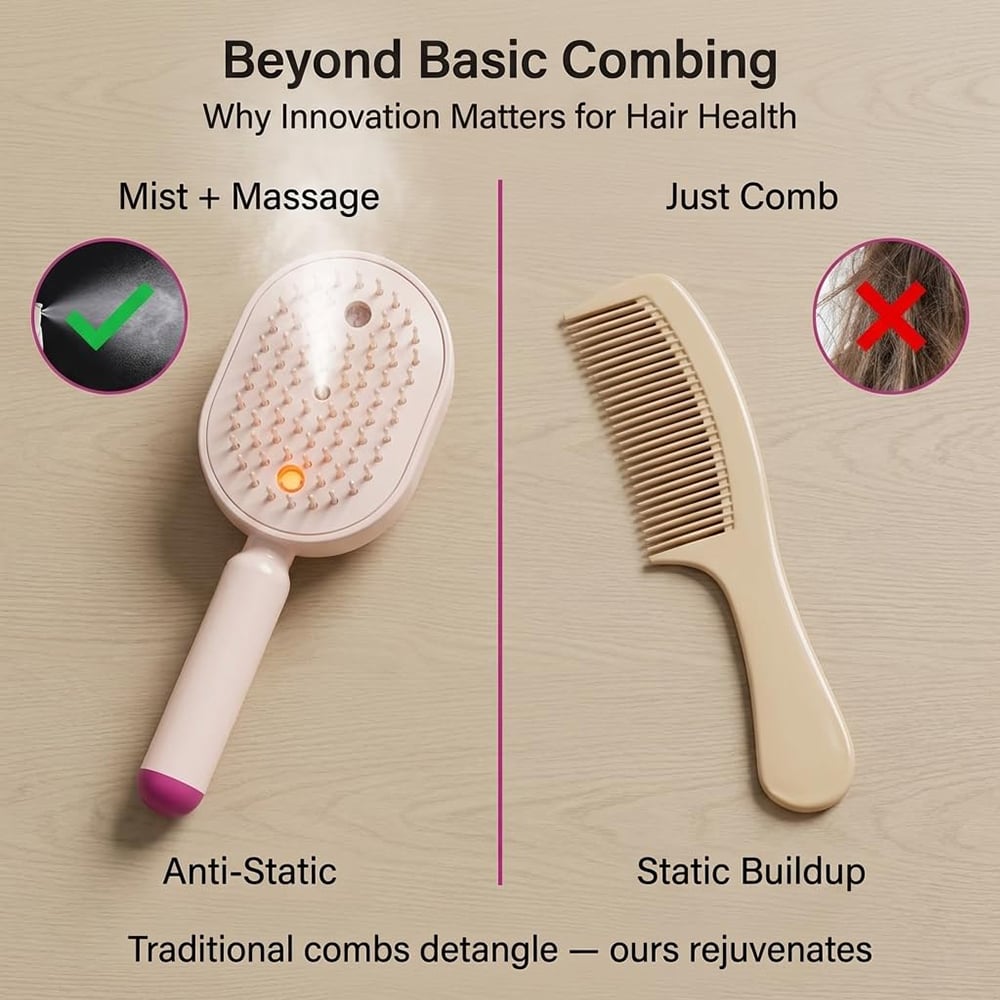 Hydrating Mist Hair Care Comb✨