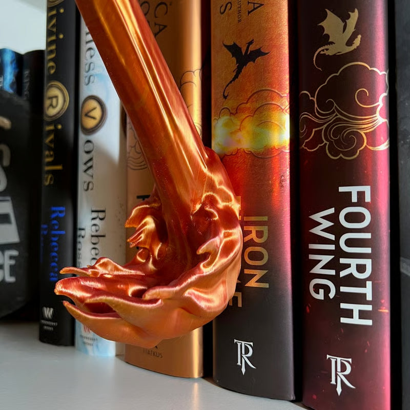 🏆Flash Sale⚡ 50K+ ✨Dragon Flame Book Nook