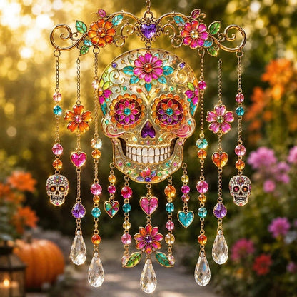 💥 Limited Time 40% OFF – 👻🎃Halloween Suncatcher Wind Chime