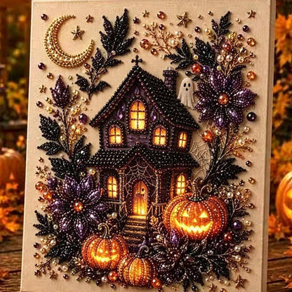 🔥LAST DAY 50% OFF - 🎃Halloween Pearl Diamond Art DIY Kit👻 (No Mess, Beginner)