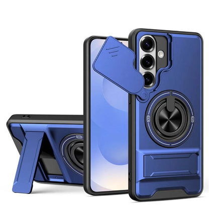 💥🏆 Flash Sale: 49% OFF! Samsung Phone Case – Sliding Camera Cover, Rotatable Ring, Magnetic Mount