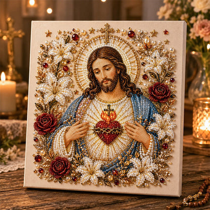 🔥 Last Day 49% OFF – ✝️ DIY Jesus Pearl Art Kit (📦Buy 2 Free Shipping)