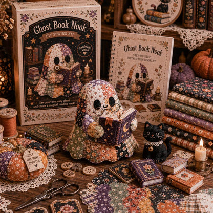 🔥49% Off Last Day - 👻Little Ghost’s Cozy Halloween DIY Patchwork Kit