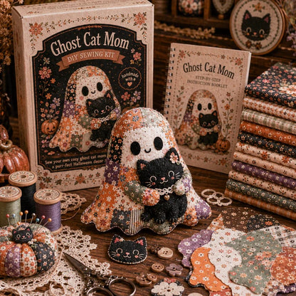 🔥49% Off Last Day - 👻Little Ghost’s Cozy Halloween DIY Patchwork Kit