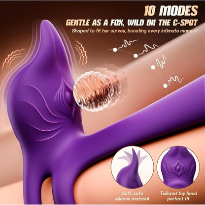 Ring with Remote Control for G-Spot and Clitoral Stimulation, 4 IN 1