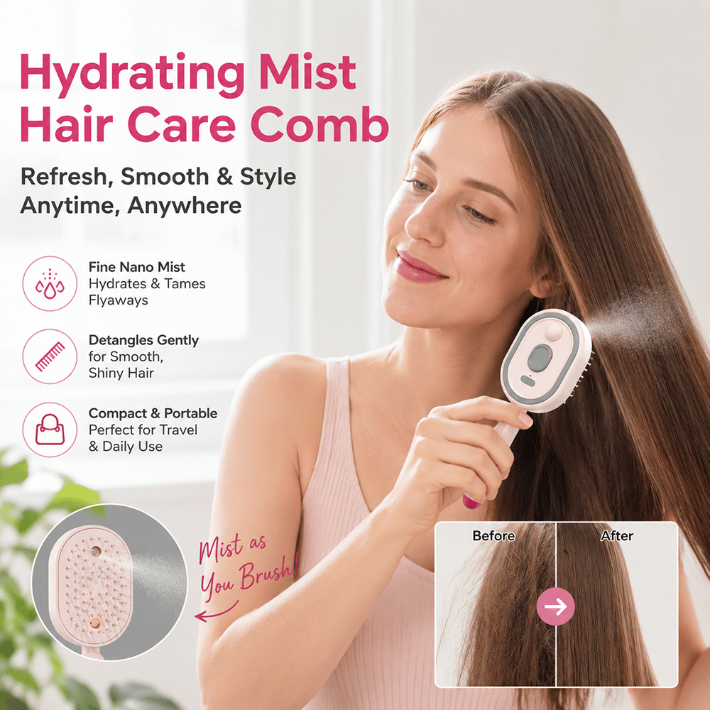 Hydrating Mist Hair Care Comb✨