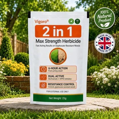 🔥Advanced 2-in-1 Pro+ Herbicide | Upgraded Formula for 6-Hour Rapid Kill, Root Eradication & Destroys Glyphosate-Resistant Weeds