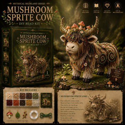 🔥Last Day BUY 3 GET 1 FREE🐮 Mythical Highland DIY Bead Kit Collection