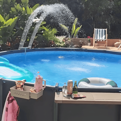 🌟 New Series — Pool Fountain for Above-ground Pool & Inground Pool Outdoor Waterfall Spray Installation✨ | 🚚BUY 2 FREE SHIPPING!!!