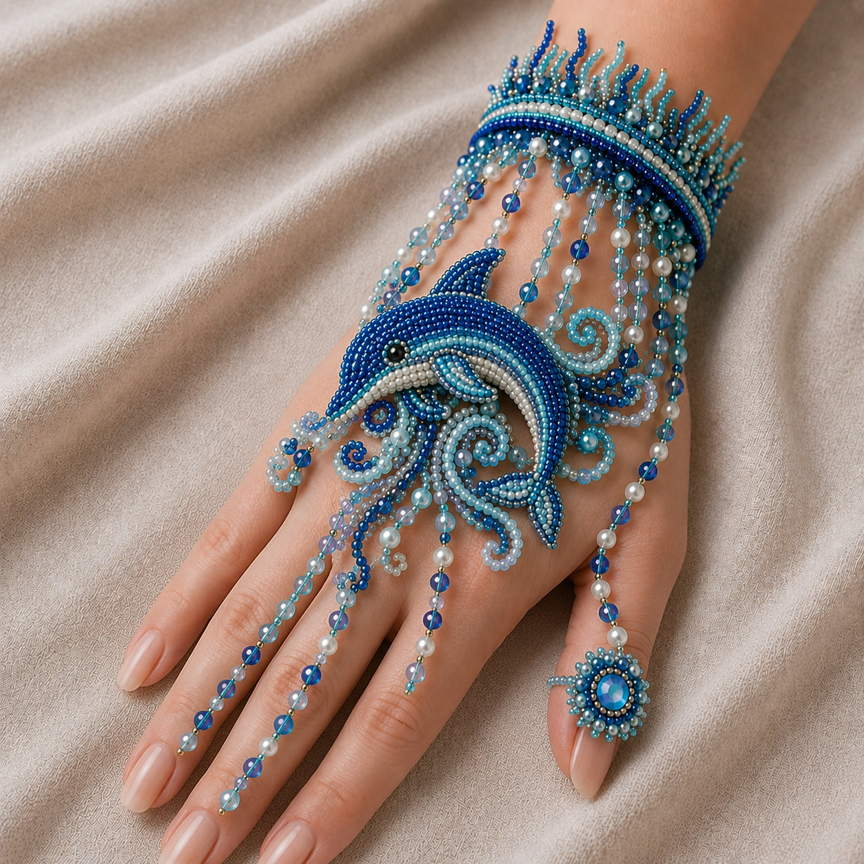 🔥Last Day BUY 3 GET 1 FREE🌊 DIY Ocean Beaded Bracelet Kit – Create Your Own Sea-Inspired Jewelry ✨