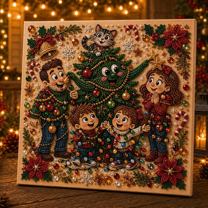 🎄 LAST DAY 49% OFF🧘 Relaxing & Beginner-Friendly🎄 Premium 3D Pearl Christmas Art Kit – ✨Relaxing DIY Craft to Create Stunning Christmas Artwork
