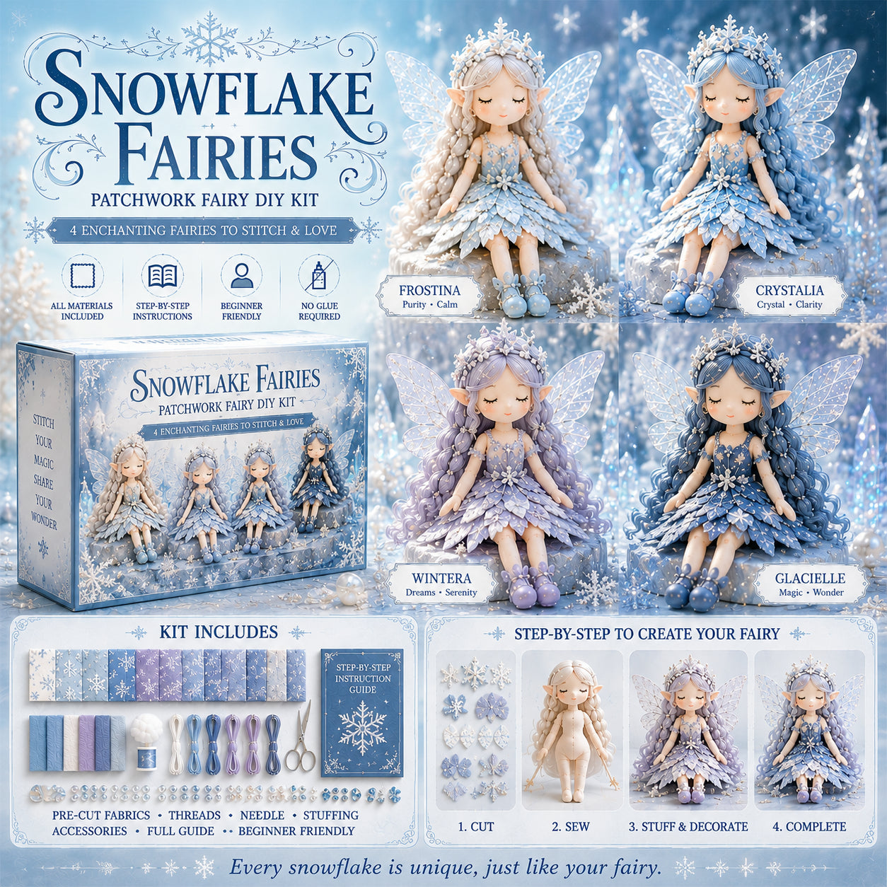 Fairy Patchwork DIY Collection