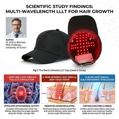 🔥 Power Red Light Therapy Cap🔥 | Reverse Thinning Hair Completely Infrared Hair Growth Cap