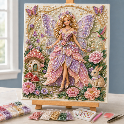 Last Day 49% OFF - Fashion Doll Pearl Art DIY Kit