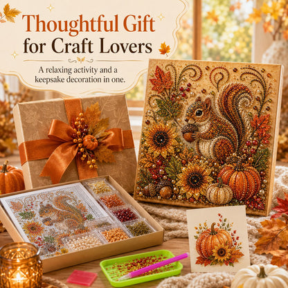 🔥 Last Day 49% OFF - 🍂💎 Autumn Pearl Painting Kit – Relaxing DIY Craft to Create Sparkling Fall Artwork 🖌️