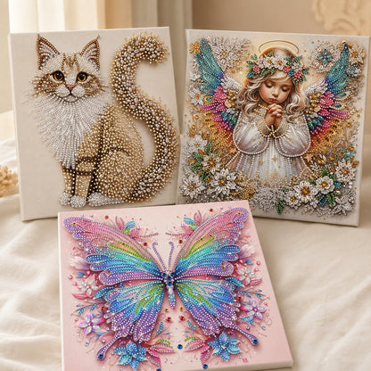 🧘Relaxing & Beginner-Friendly-Sparkling Crystal Diamond Art Kit For DIY Wall Decor