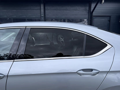 Artistic car window decal, one-way vision, universal size.