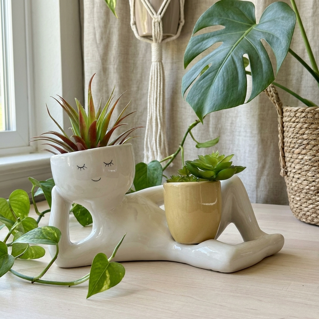 A Handmade Plant Pot
