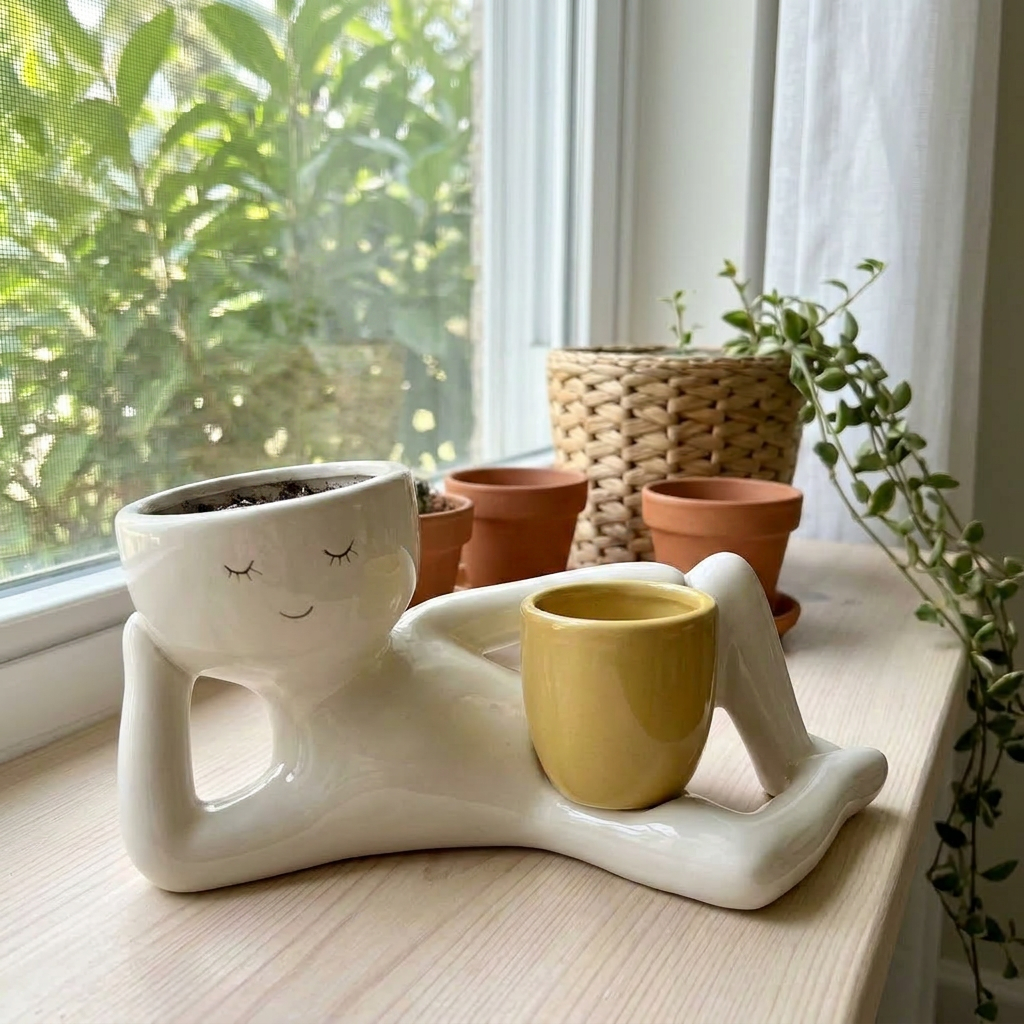 A Handmade Plant Pot