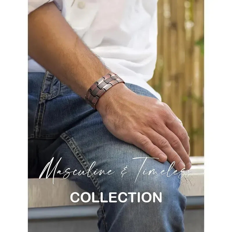 🔥Copper magnetic bracelet🔥--Relieve fatigue and promote blood circulation