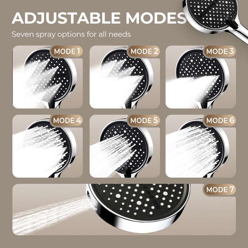 🔥Limited-time offer: 66% off 🔥High-Pressure Adjustable Rainfall Shower Head