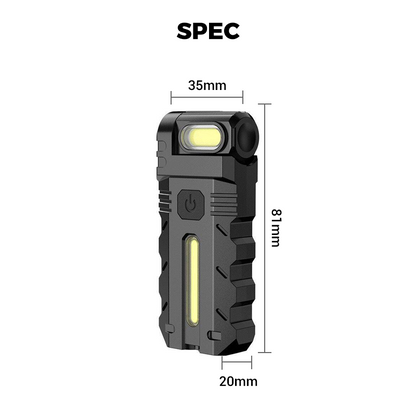 💎 50% OFF! 💎 180° Rotating Head LED Work Light – Dual Beam, Magnetic Base & USB-C Rechargeable