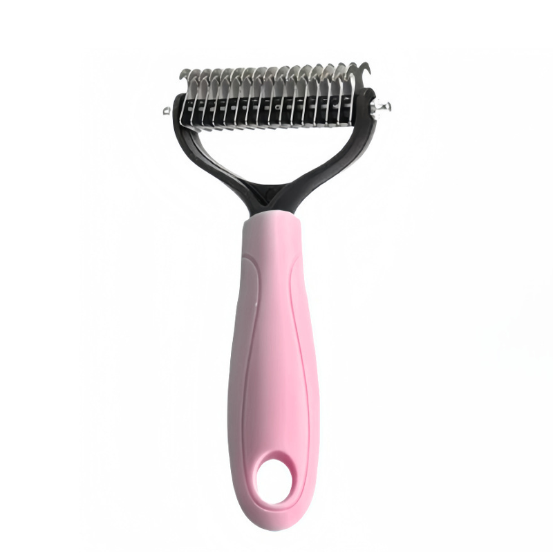 Dual-Sided Pet Grooming Comb for Dogs & Cats