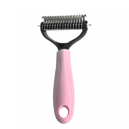 Dual-Sided Pet Grooming Comb for Dogs & Cats