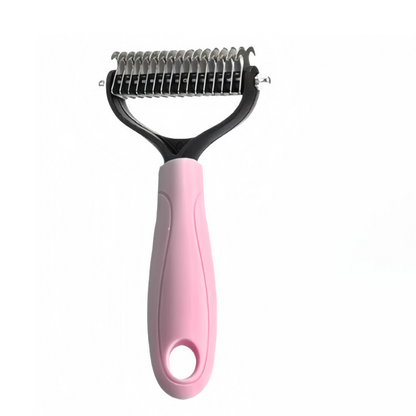 Dual-Sided Pet Grooming Comb for Dogs & Cats