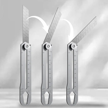 🔪 Food-Grade Multipurpose Utility Knife – Retractable & Snap-off Blade ⚡🧼✨