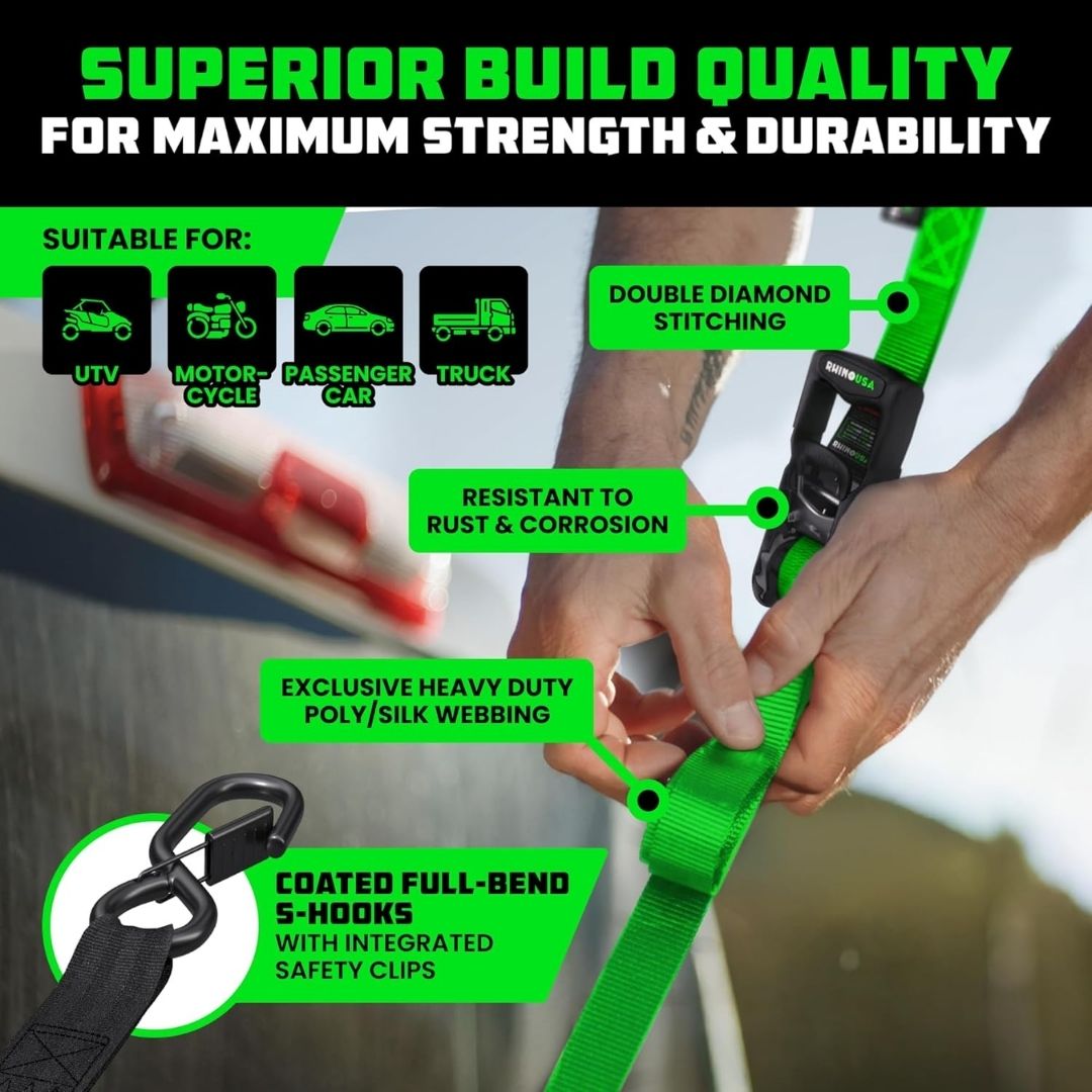 🔥 Father’s Day Sale 50% OFF 🎁 Perfect Gift – Retractable Ratchet Straps (2026 Upgraded Edition)